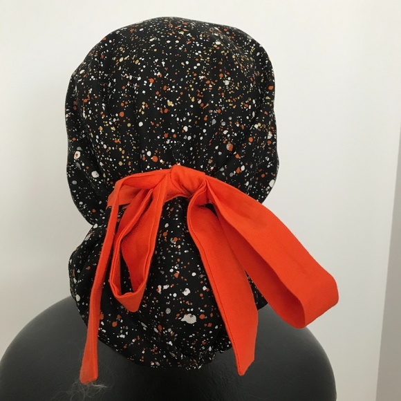 Scrub CAP/HAT *Reversible *Long Ties *Halloween - Picture 14 of 16